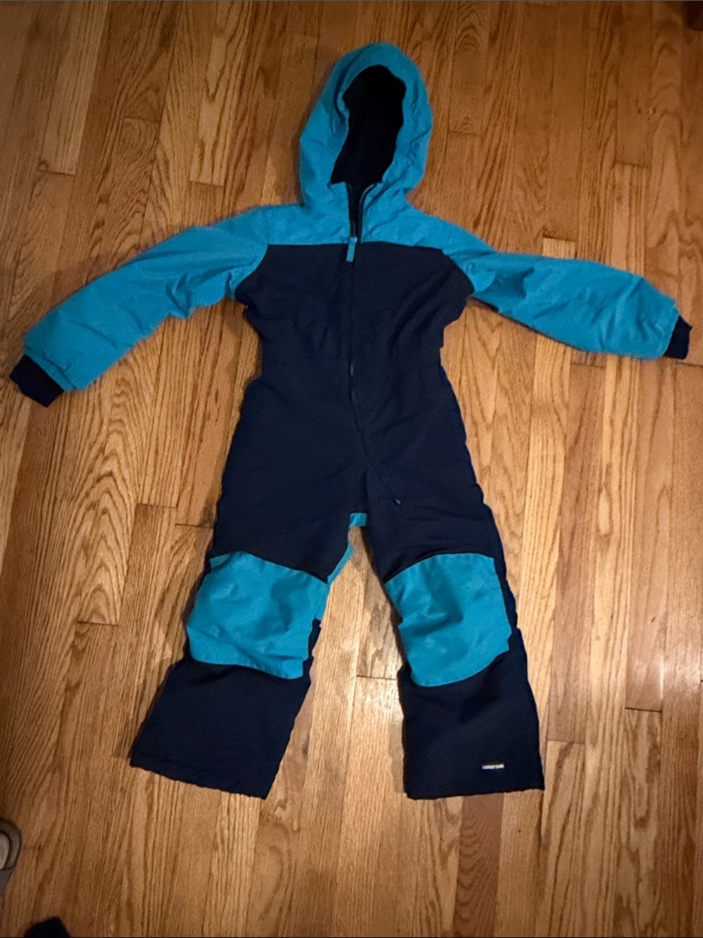 Lands End Squall one piece Snow Suit kids size 4